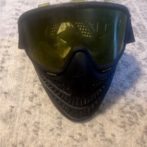 Black and Yellow paintball/ airsoft mask